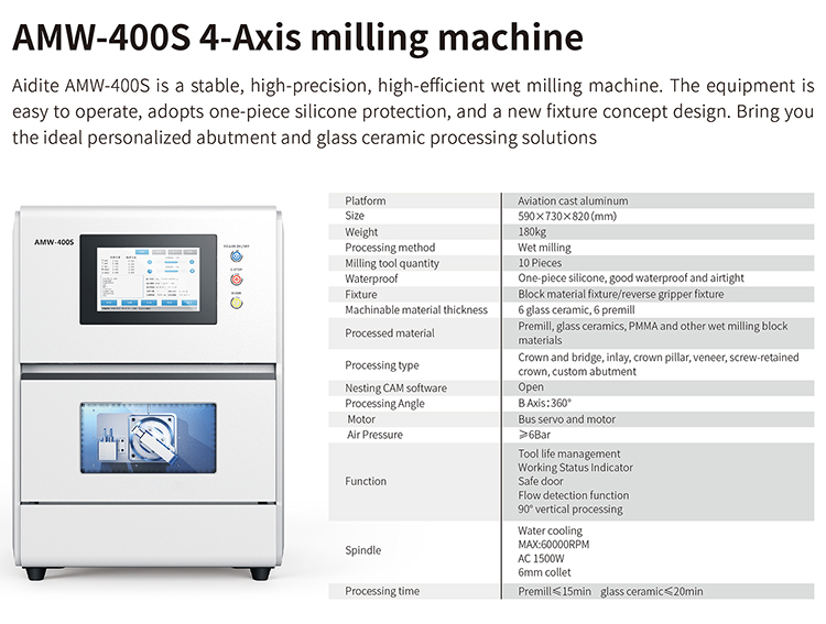 AMW-400S Milling Machine